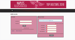 Desktop Screenshot of naplestopdoctors.com